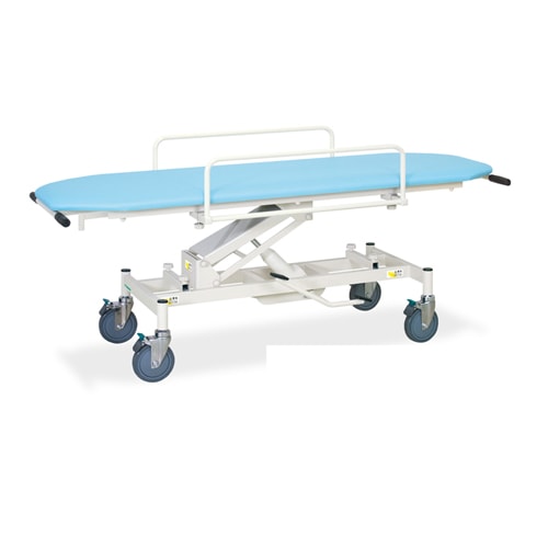 ストレッチャー キャスター付ストレッチャー 差込式ガード付き 医療