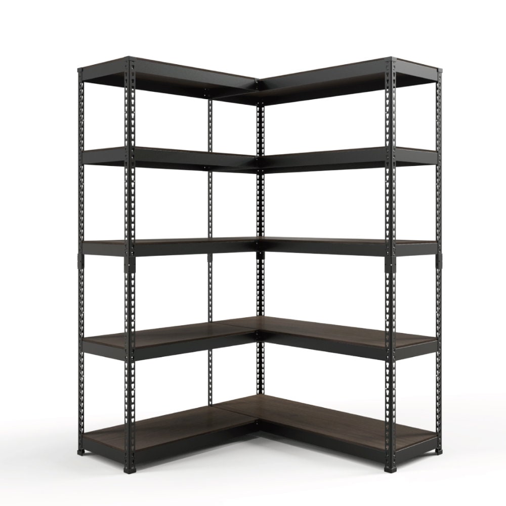 シェルフ 連結セット 幅81cm+幅121cm 5段+5段 スチールラック MK-C82N