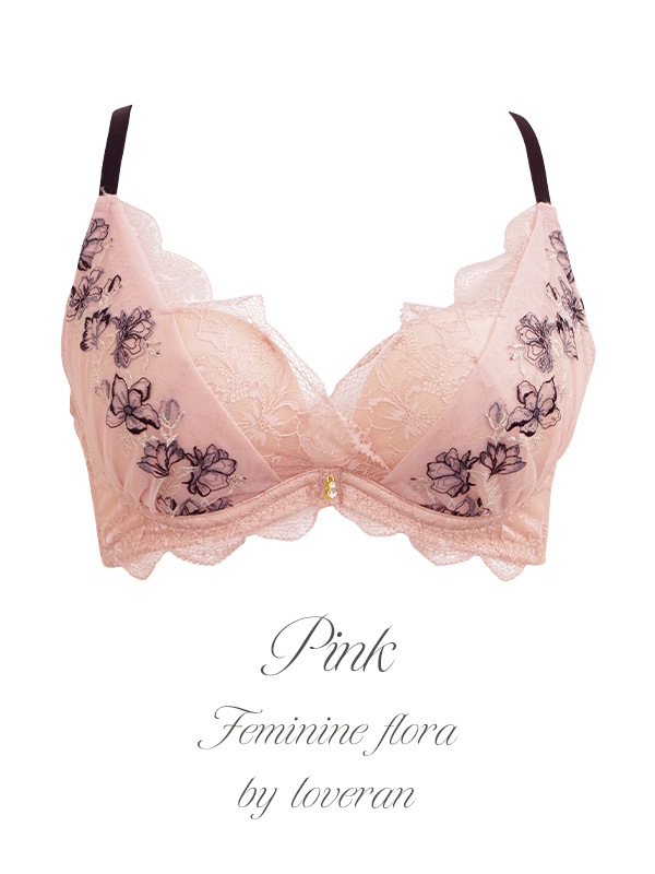 フェミニンフローラブラセット｜かわいい下着・ランジェリーの通販