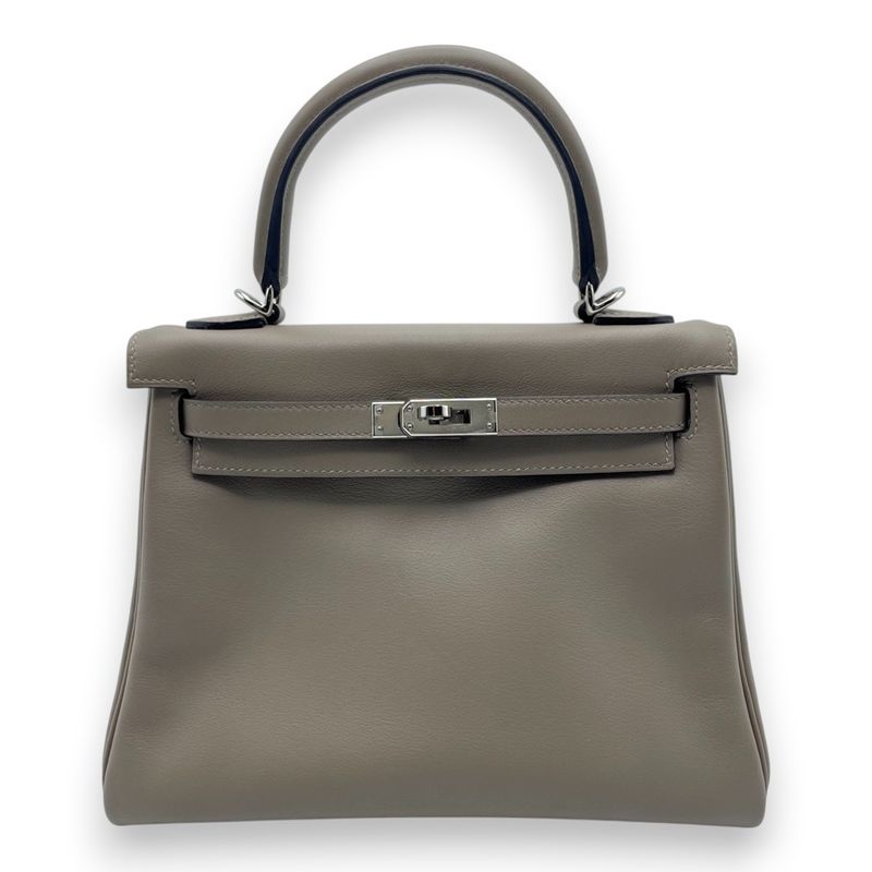 エルメス ケリー 25 ナタ スイフト ゴールド金具 Z刻印 - ブランド品