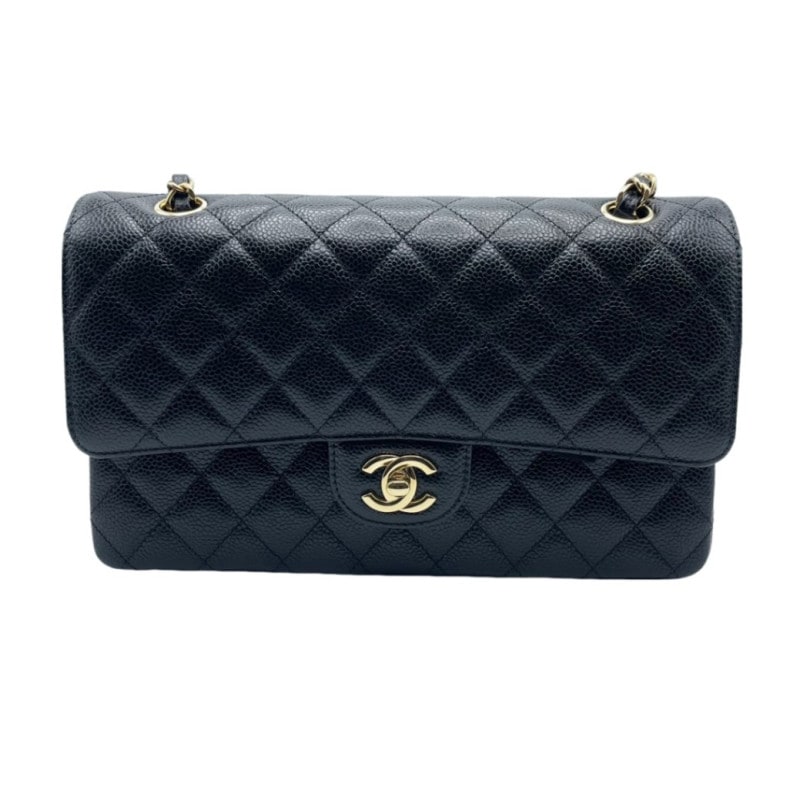 シャネル ココハンドル キャビアスキン ブルー - ブランド品専門店