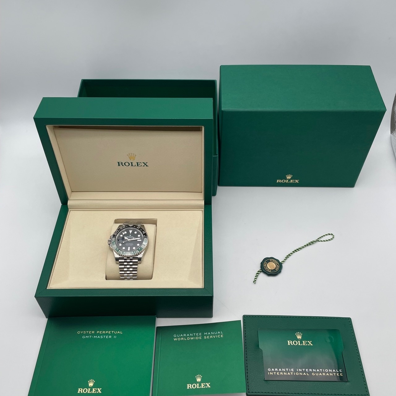 正規保護シール付き】【2025年6月ギャラ！】ロレックス GMTマスターII