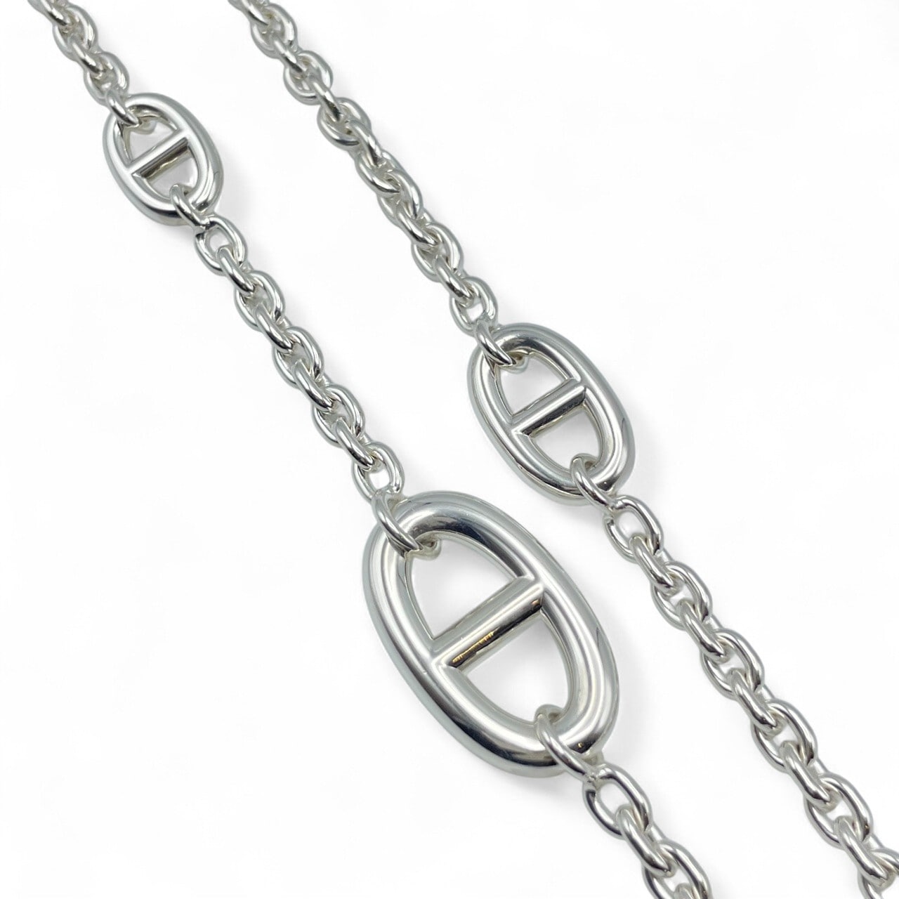 エルメス ファランドール ネックレス 160cm シルバー925 - ブランド品