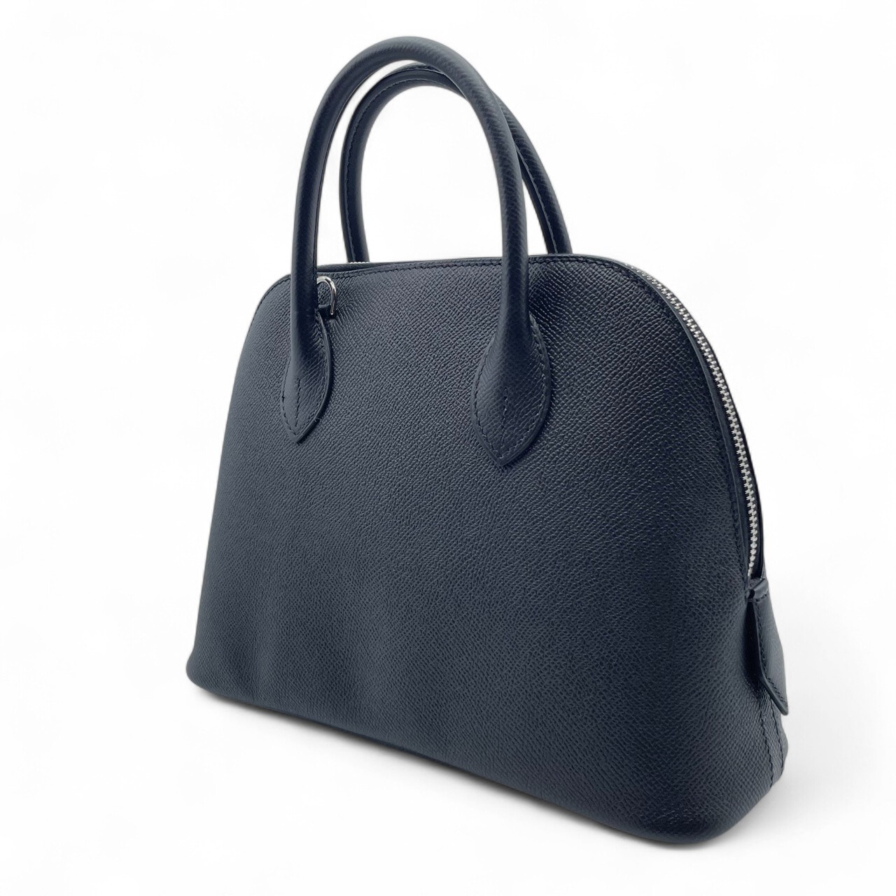 エルメス ボリード1923 25 ノワール エプソン シルバー金具 U刻印