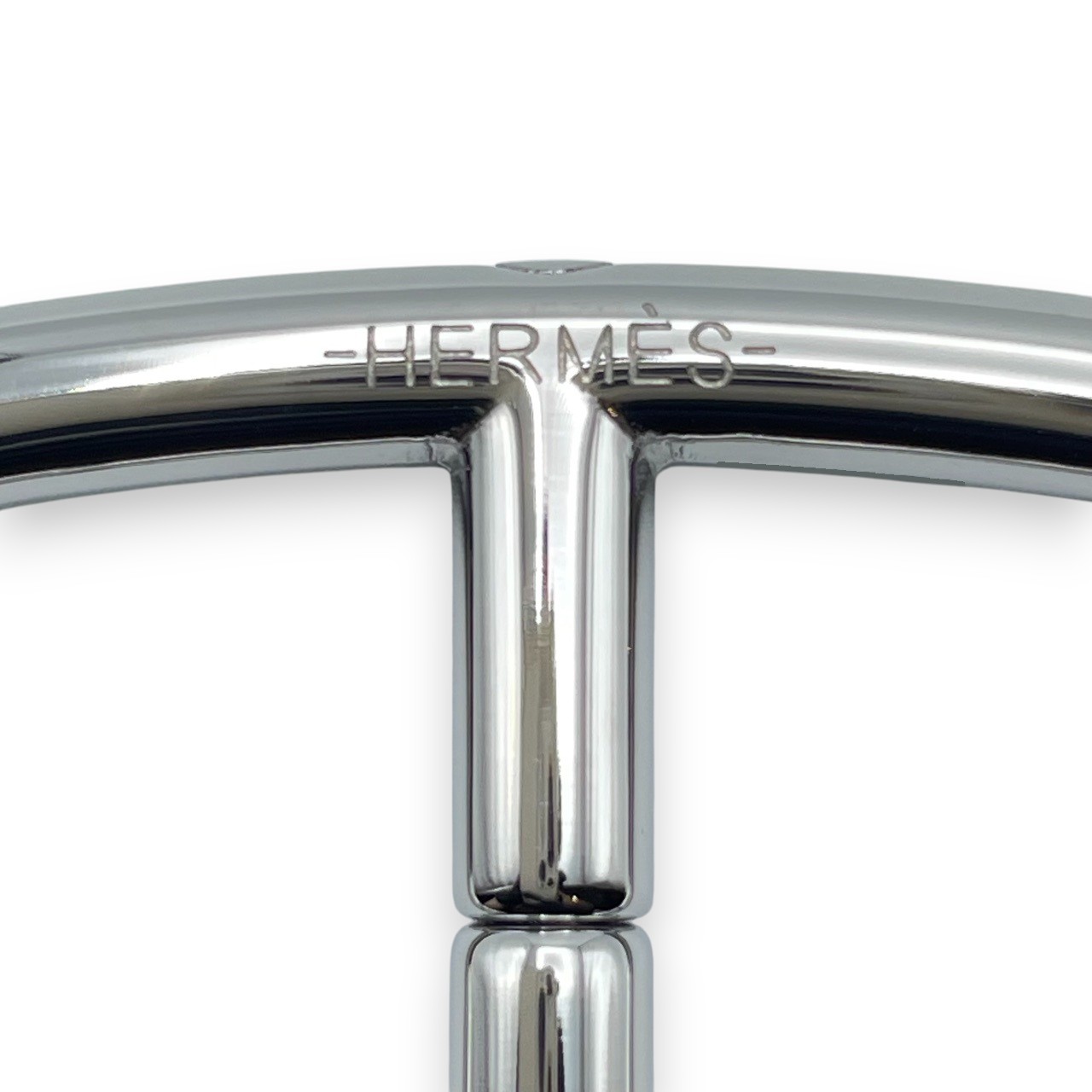 エルメス シェーヌ・ダンクル キーホルダー シルバー ステンレス