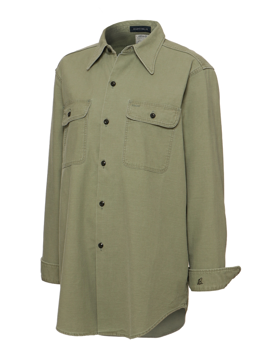 HAMPTON BACK SATIN SHIRT | SHIRT/BLOUSE | MADISONBLUE