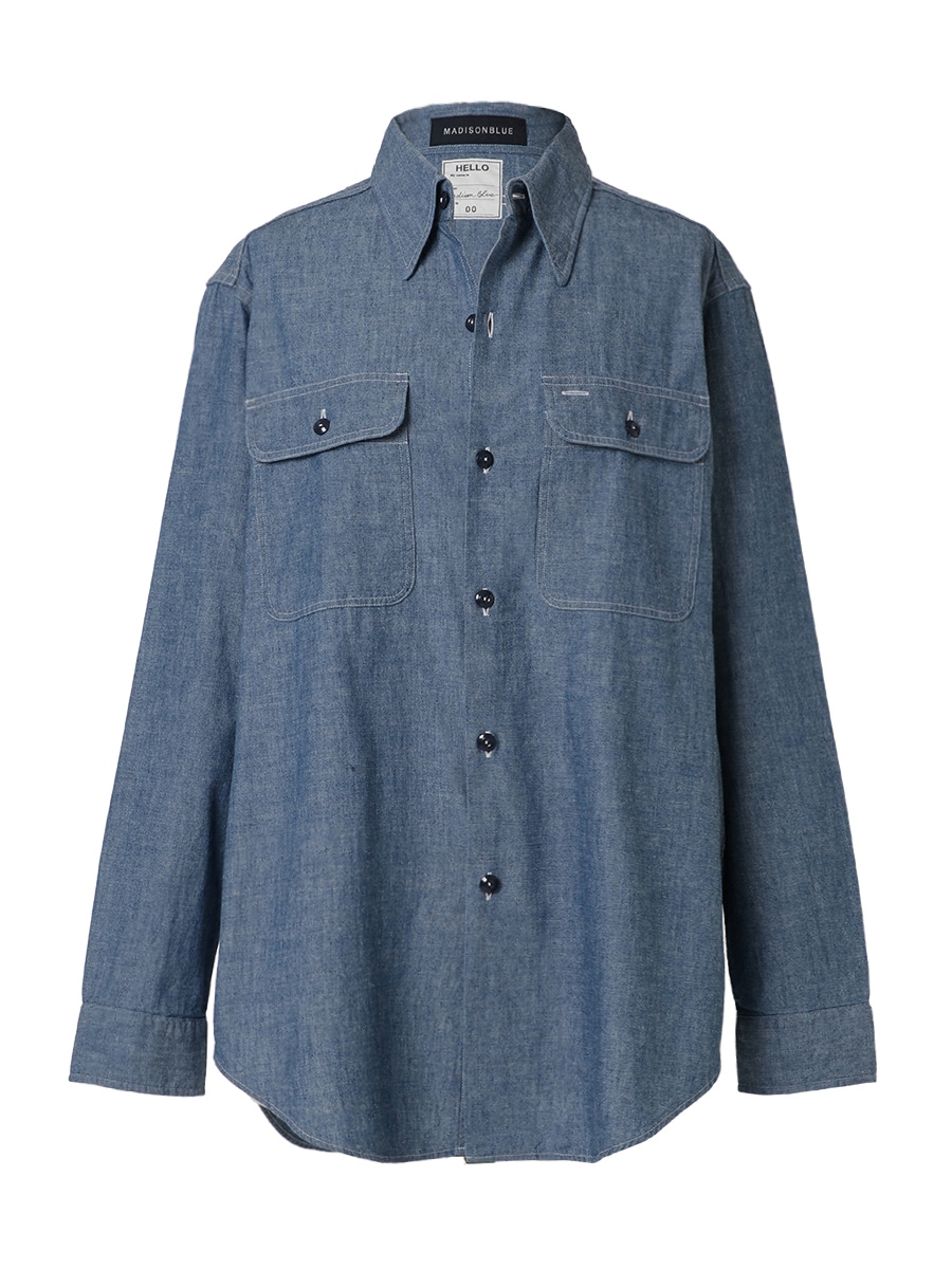 HAMPTON CHAMBRAY SHIRT(OW) | SUMMER EDIT | MADISONBLUE