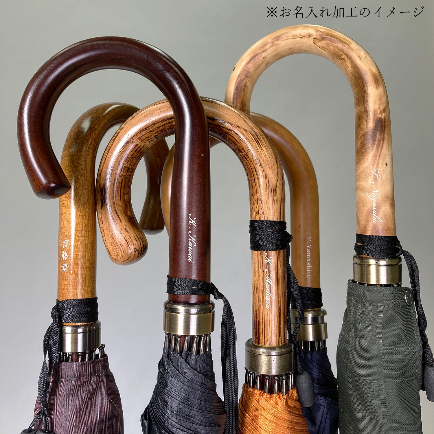 メンズ雨傘】トラッド-16-チャコールグレー｜トンボ洋傘前原光榮商店