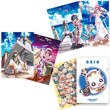 ARIA 原作クリアファイルセットB【A4サイズ3枚組】 | MAG