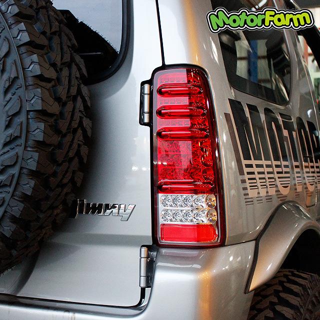 MBRO製 流れるサンダーLEDテール / レッド JB23用 | ジムニー車種別