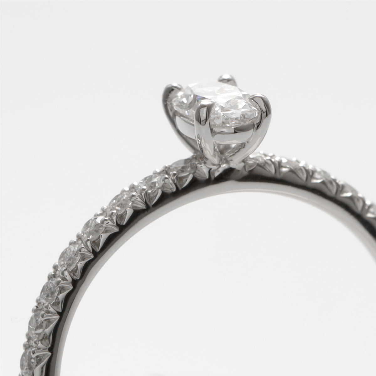 ルガ GIA ダイヤモンド リング オーバルカット 0.3ct /s0429da