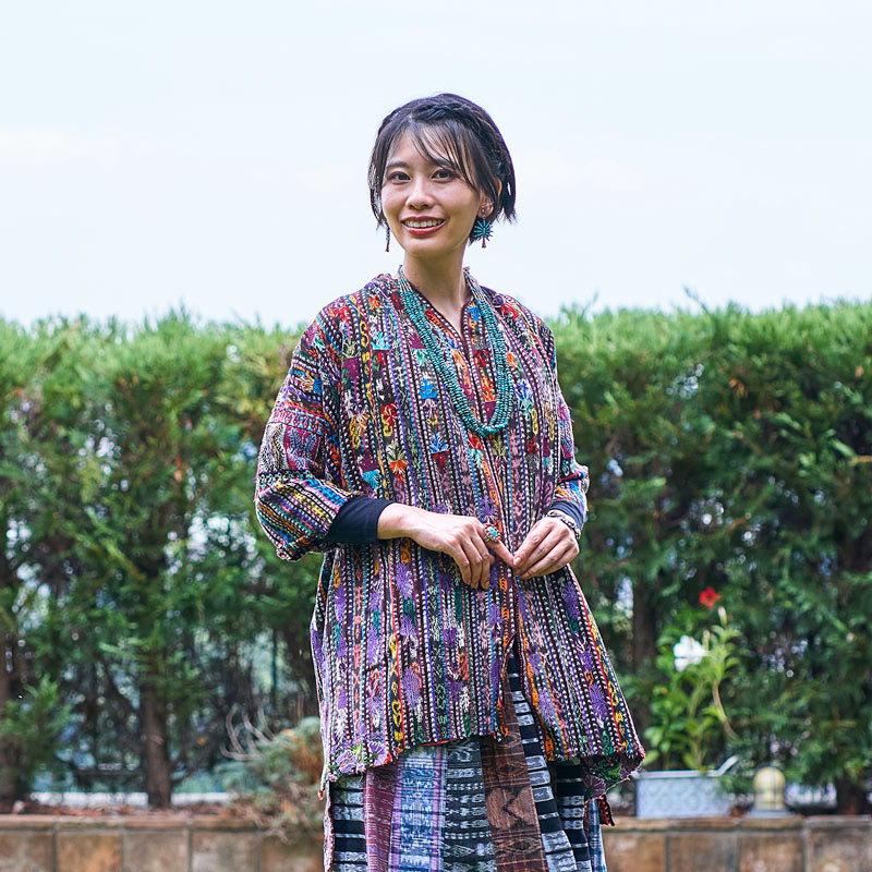 グアテマラウィピルポンチョ グアテマラ民族衣装｜マライカ公式通販