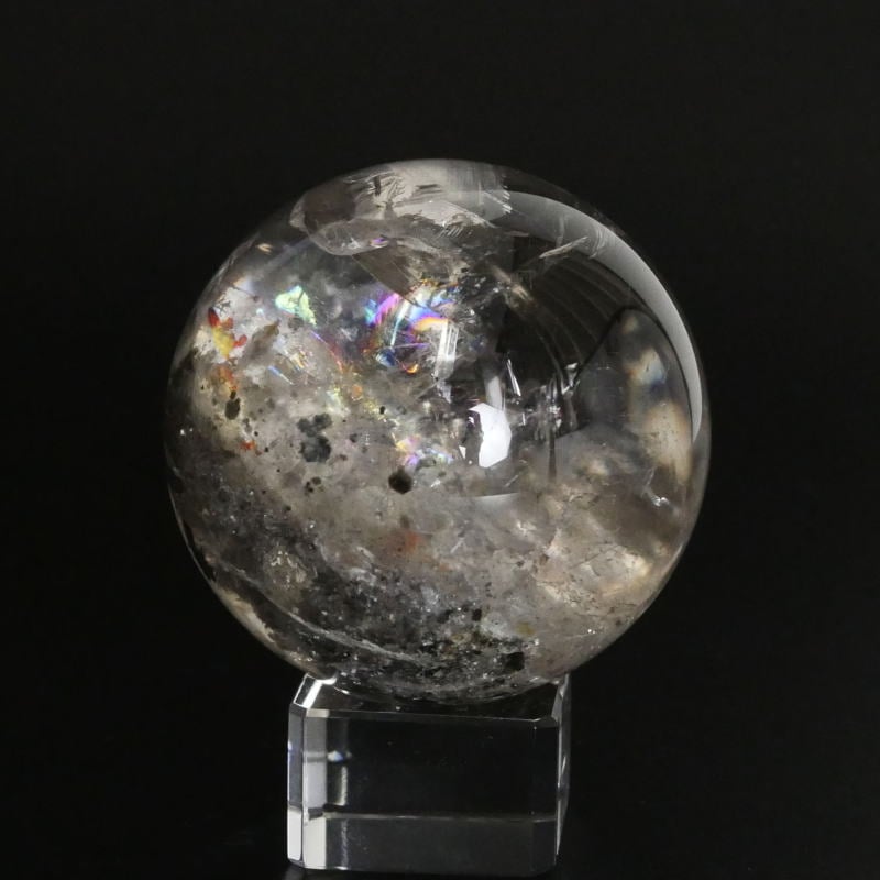 高品質クリア水晶球（台付） 水晶玉｜マライカ公式通販