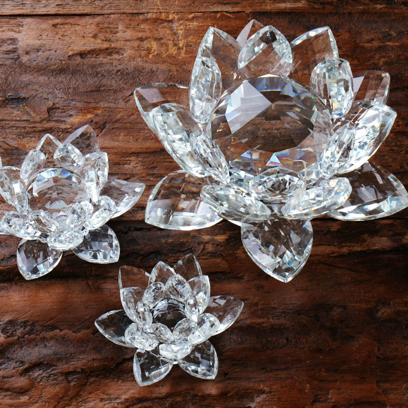 ハスクリスタル（ガラスハスオブジェ）｜マライカ公式通販