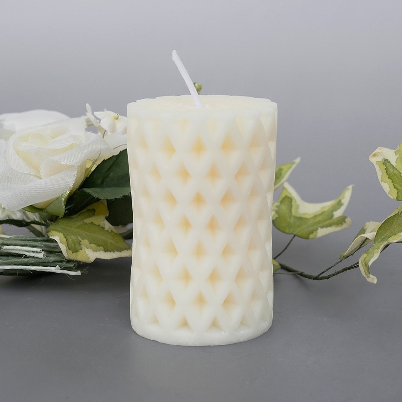 ソイワックスキャンドル ダイヤ型｜マライカ公式通販