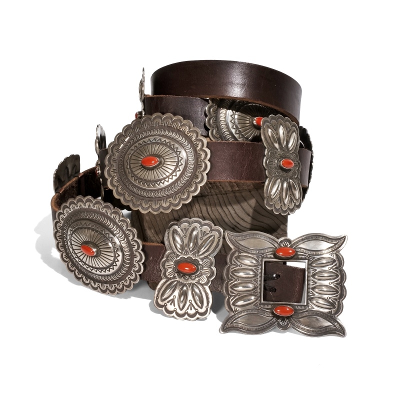 ハーマンスミス コーラル×スタンプ コンチョベルト｜マライカ公式通販