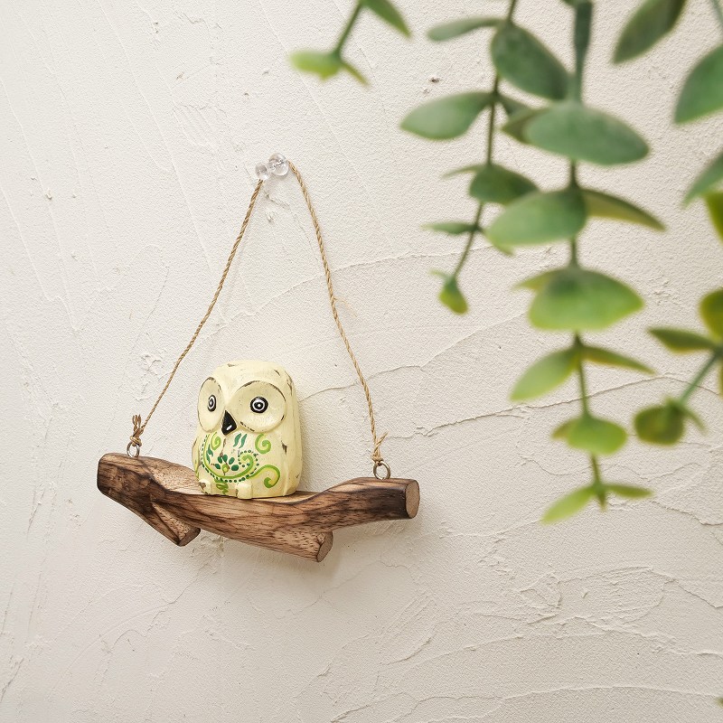 木彫りフクロウ｜マライカ公式通販