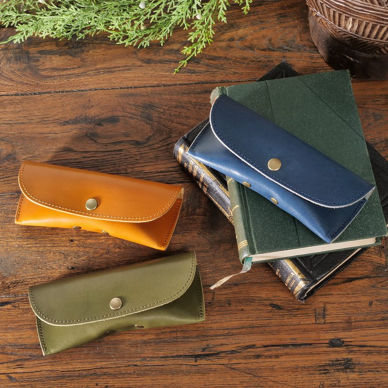 栃木レザー メガネケース｜マライカ公式通販