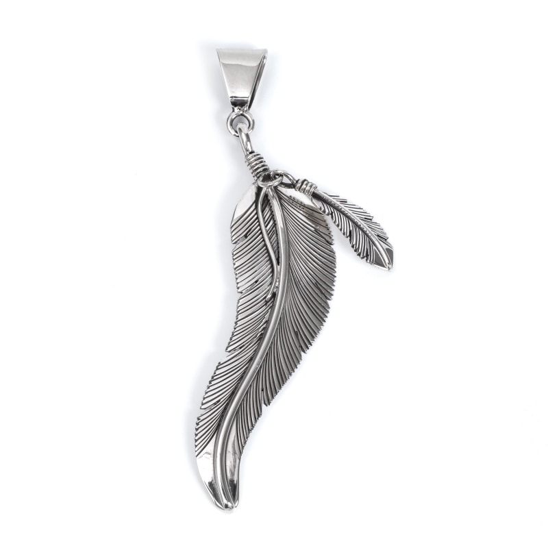 ハーヴィーメイス ダブルフェザー ペンダント｜マライカ公式通販