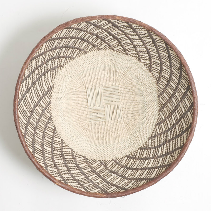 トンガ深型バスケット かご Lサイズ｜マライカ公式通販