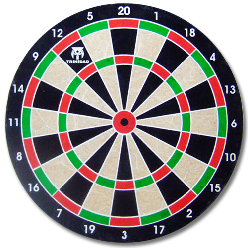 Trinidad】 トリニダードハードダーツボード 15.5インチ（ソフトダーツ