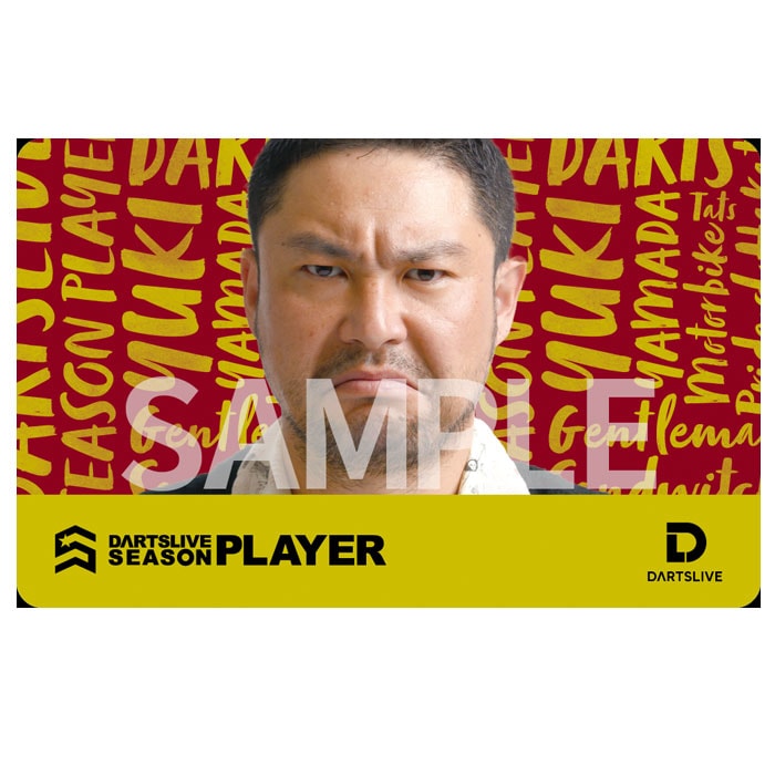 ダーツライブ プレイヤー グッズ 第4弾 山田勇樹 DARTSLIVE PLAYER