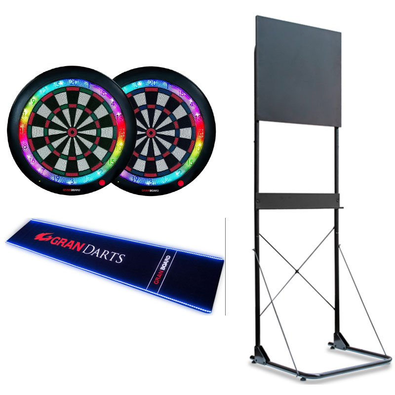 シンプルダーツボードセット グランボード3S＆トライポッドダーツ