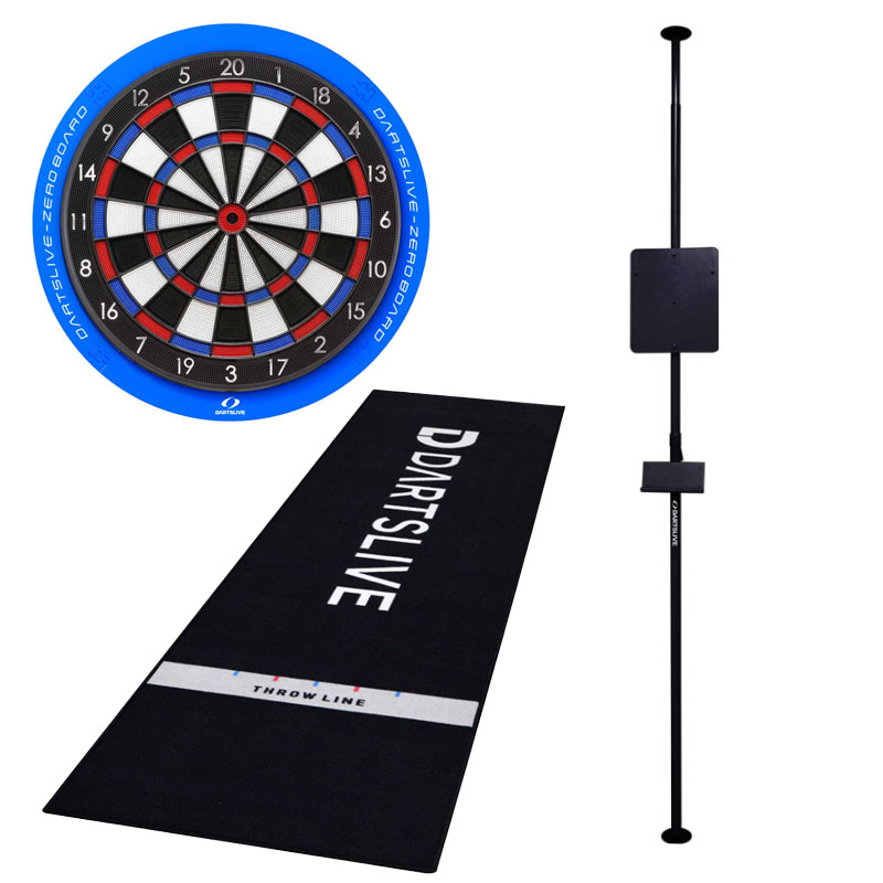 一緒に使えるダーツボードセット ダーツライブゼロボード＆ポール