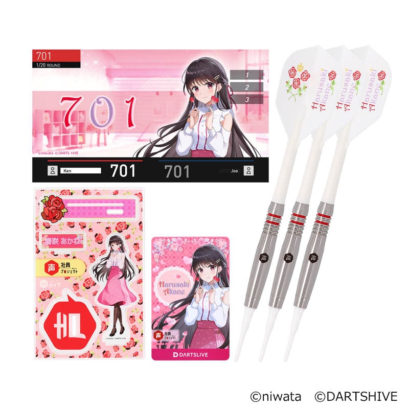 ダーツライブ ラブライブ！ ダーツセット ミューズ Ilovelive! darts