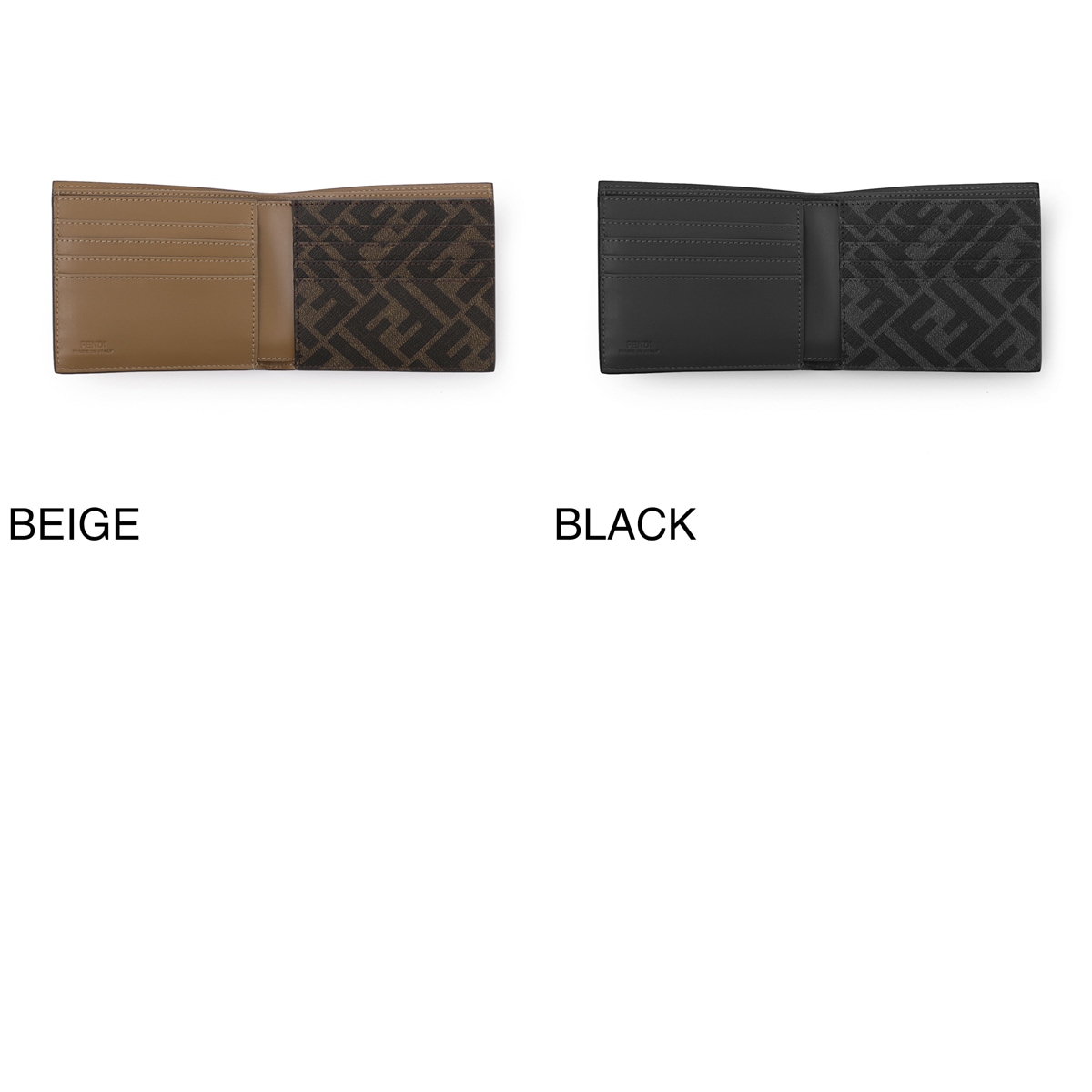 FENDI フェンディ 2つ折り財布/FF SQUARED BI-FOLD WALLET メンズ