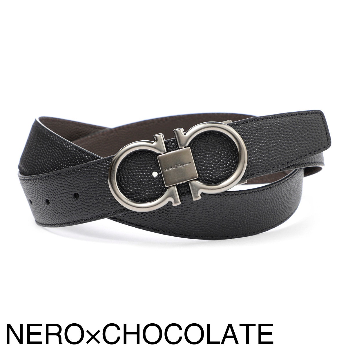 FERRAGAMO フェラガモ リバーシブル ベルト/REVERSIBLE BELT メンズ