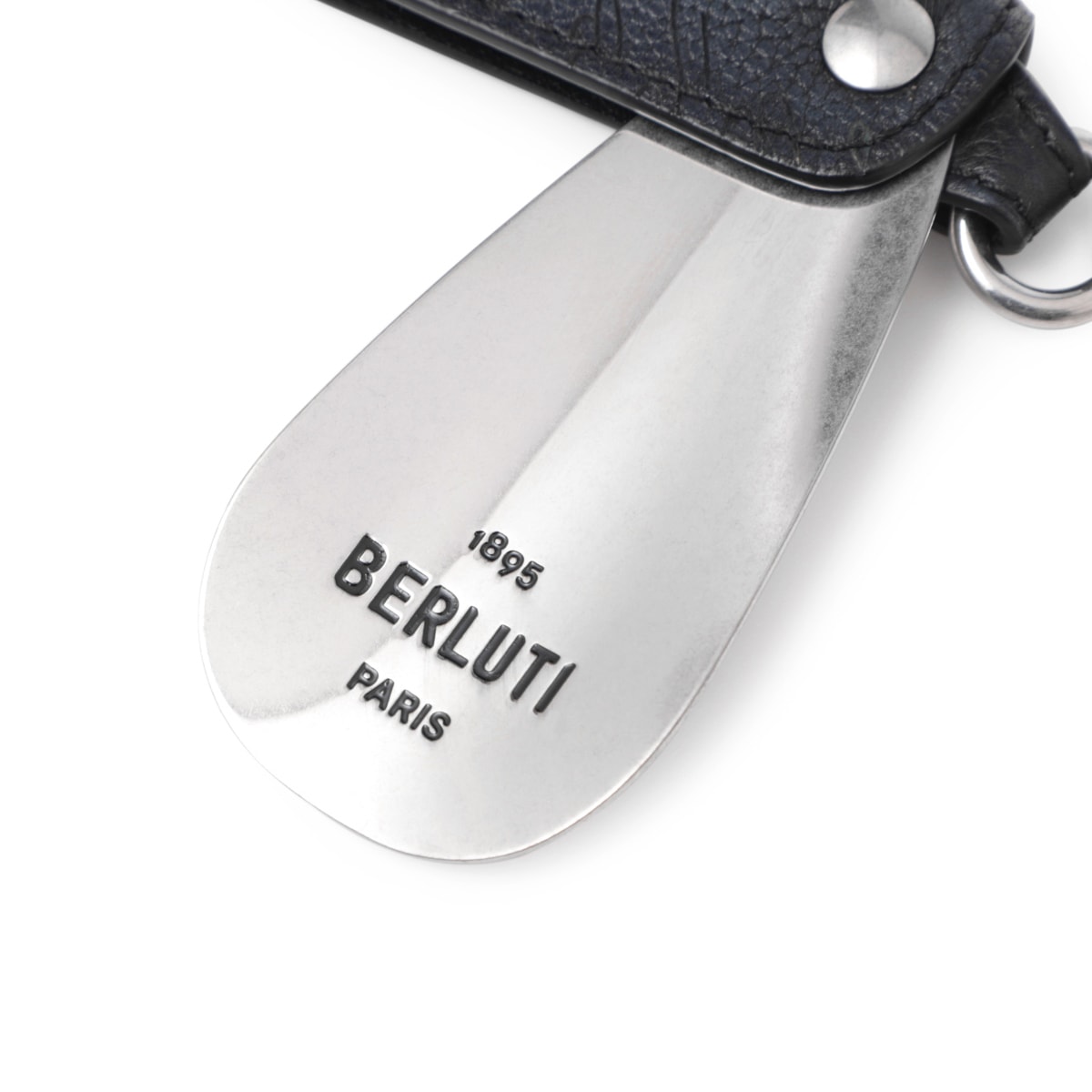 BERLUTI ベルルッティ キーリング/ROTATIVE SHOEHORN SCRITTO LEATHER