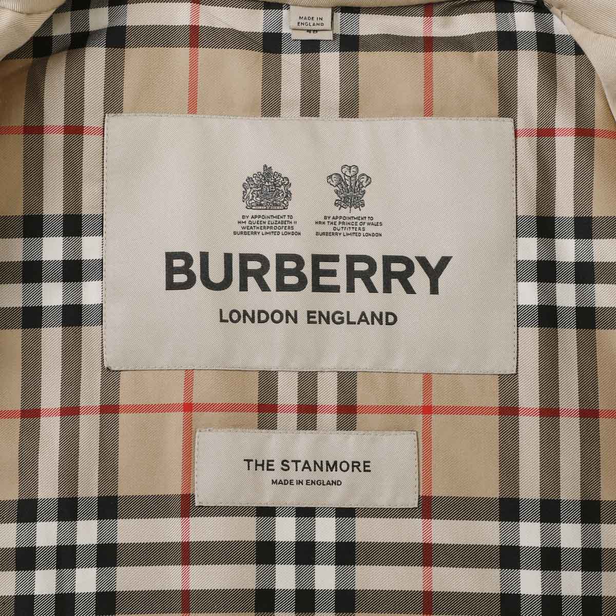 アウトレット】BURBERRY バーバリー ハリントンジャケット/中綿入り