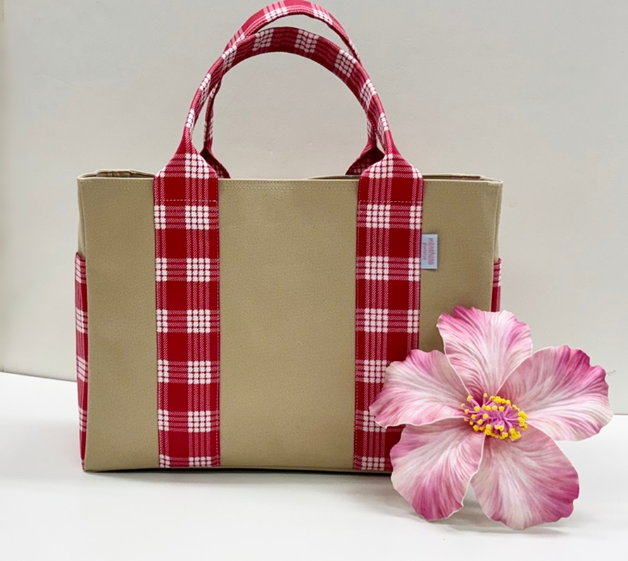 パラカホロホロバッグ(レッド） | バッグ | | フラ・ハワイアン