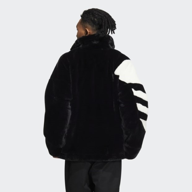 ファートラックジャケット ブラック×オフホワイト｜アパレル,ジャージ