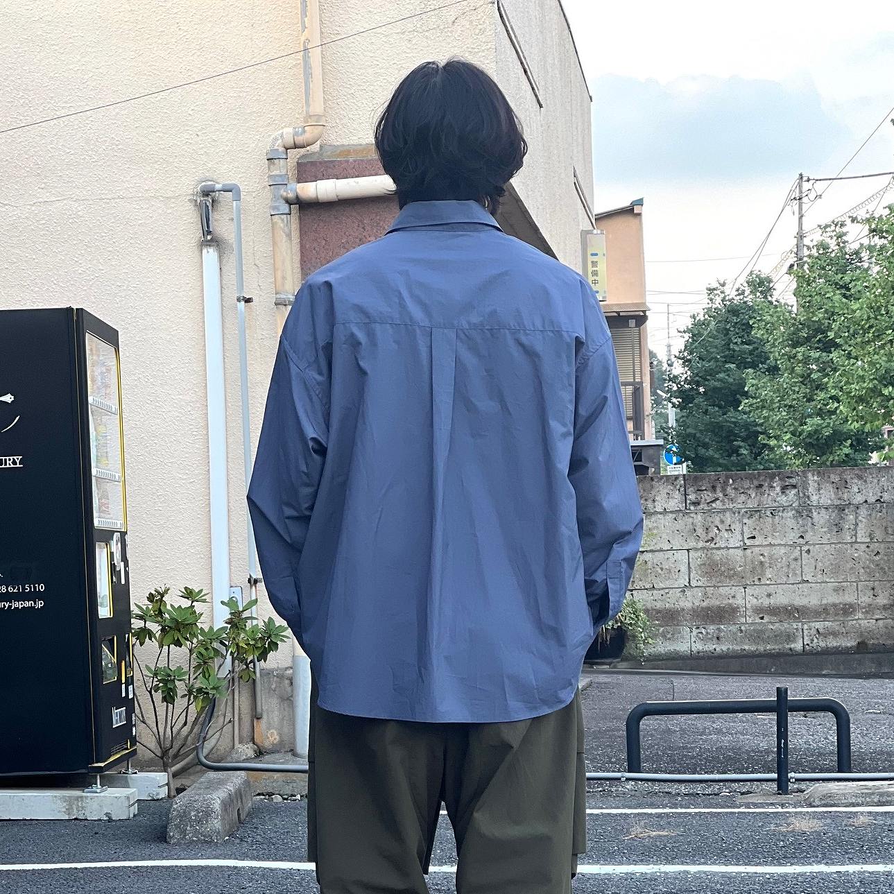 junhashimoto(ジュンハシモト) × MERCURY Qube 別注 MEGA BIG SHIRT