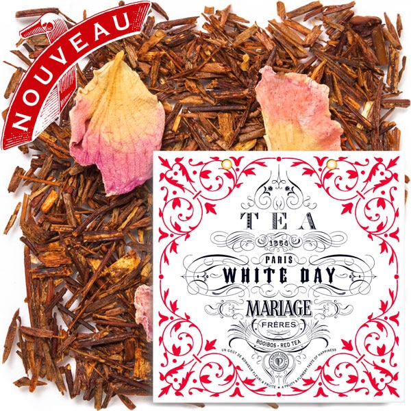 PARIS WHITE DAY/ パリ ホワイト デイ ‐ フレーバード ルイボス ティー