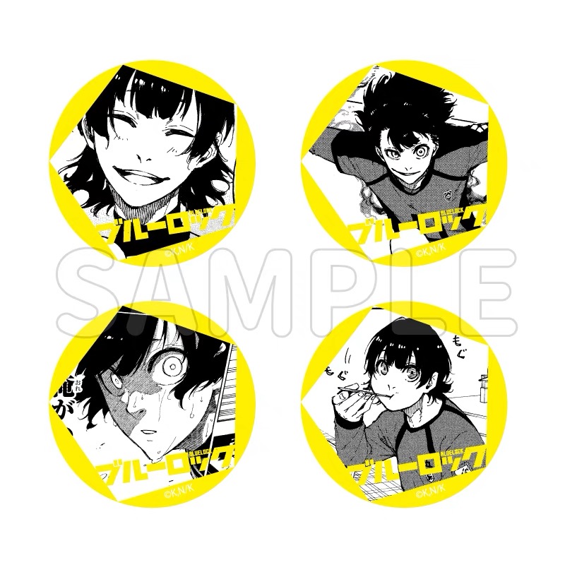 11/2〆切】ブルーロック キャラ別トレーディング缶バッジ 蜂楽廻（24年