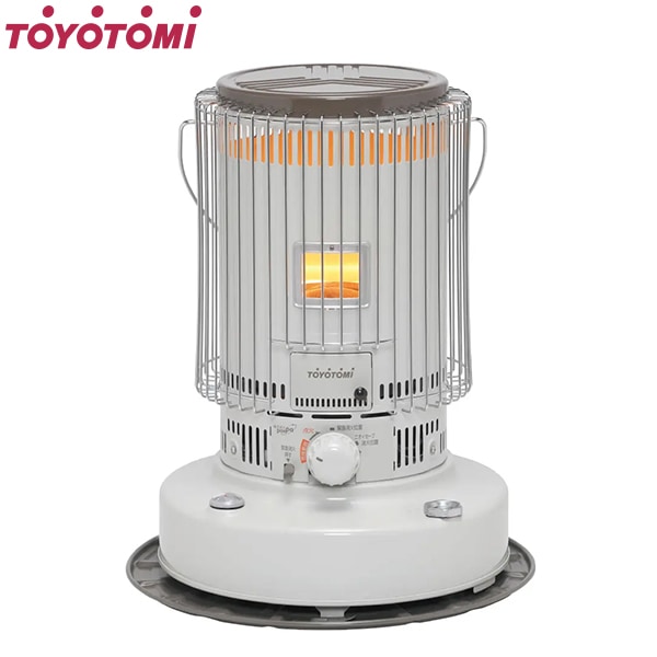 トヨトミ 対流形 石油ストーブ KS-67H(W) (ホワイト/コンクリート24畳