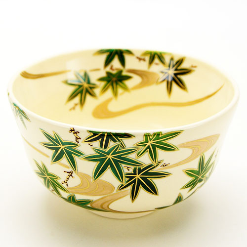 抹茶碗 青楓 相模竜泉作 夏物の通販は【茶道具のみのる園】