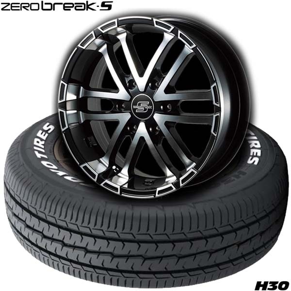 ハイエース｜215/60R17C 109/107R｜トーヨー H30＆zerobreak-S〈ゼロ