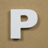 NFRC0F-SMALL｜アルファベットオブジェ FRP製 F 小 76×63×22mm