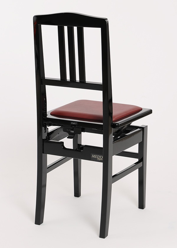 背付きピアノ椅子 DOLCE (艶あり/座面:ワイン) | 椅子 | ピアノ専門店