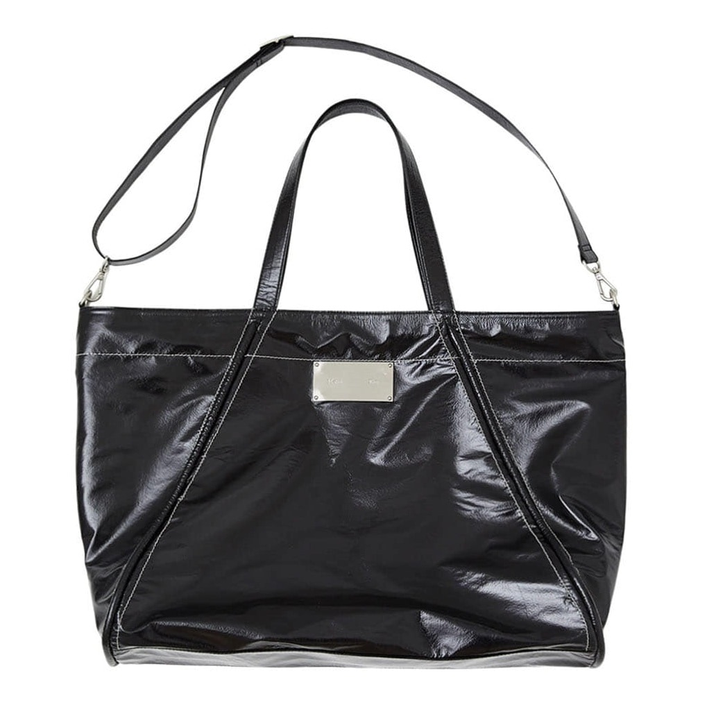 MATIN KIM BIG COATING TOTE BAG ナイロン トートバッグ｜MIRISE