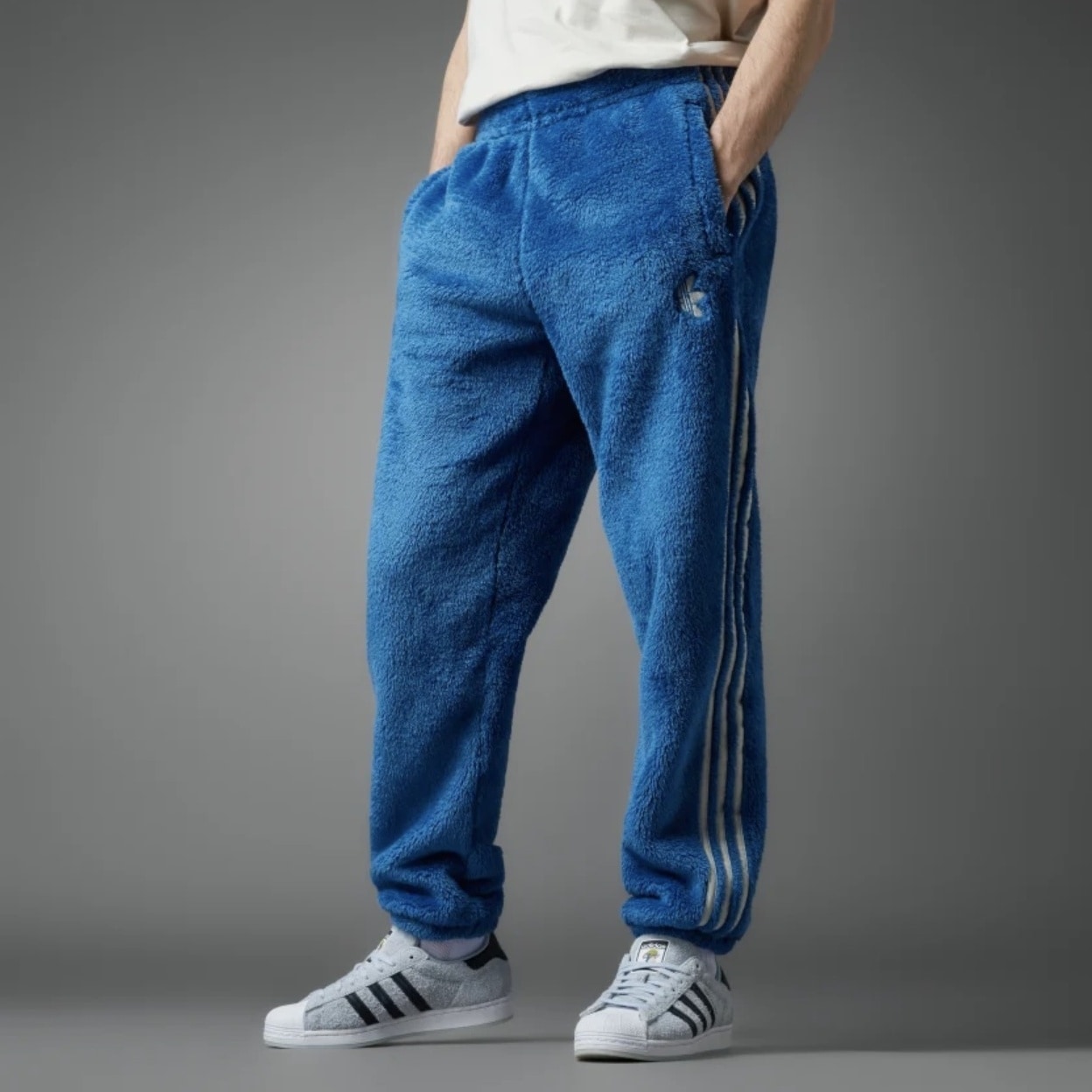 国内完売 adidas INDIGO HERZ FUR HOODIE＆PANTS エコファー フーディ