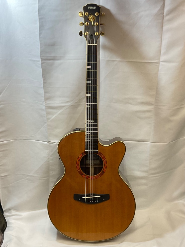 u54446 YAMAHA [CPX-10] 中古 エレアコ ボディ全体白濁あり 動作ok