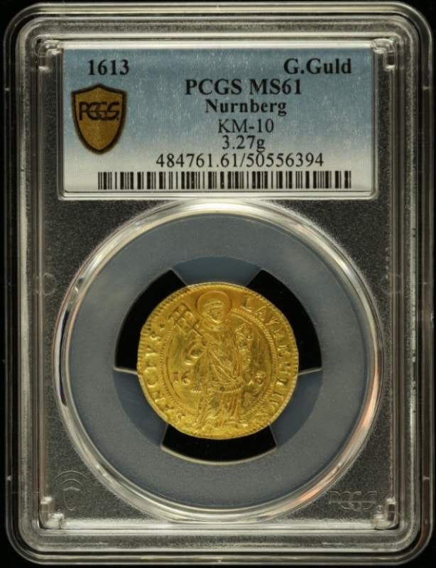 希少PCGS最上位鑑定】 【銀行振込割引なし】【会員様割引なし】1613年