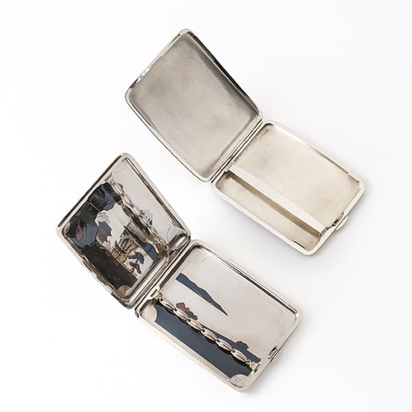 銀製煙草入れ | 宮本商行オンラインショップ : 銀製品 宮内庁御用達