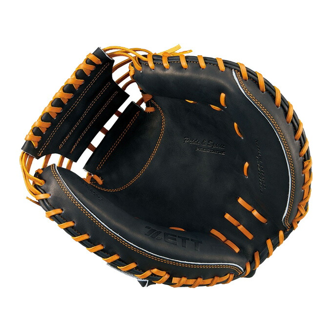 Pブラウン/右投げのみ】ZETT（ゼット）軟式用キャッチャーミット