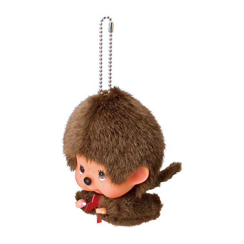 モンチッチ キーチェーン 2個&非売品 ディスプレイボード付 泣き顔